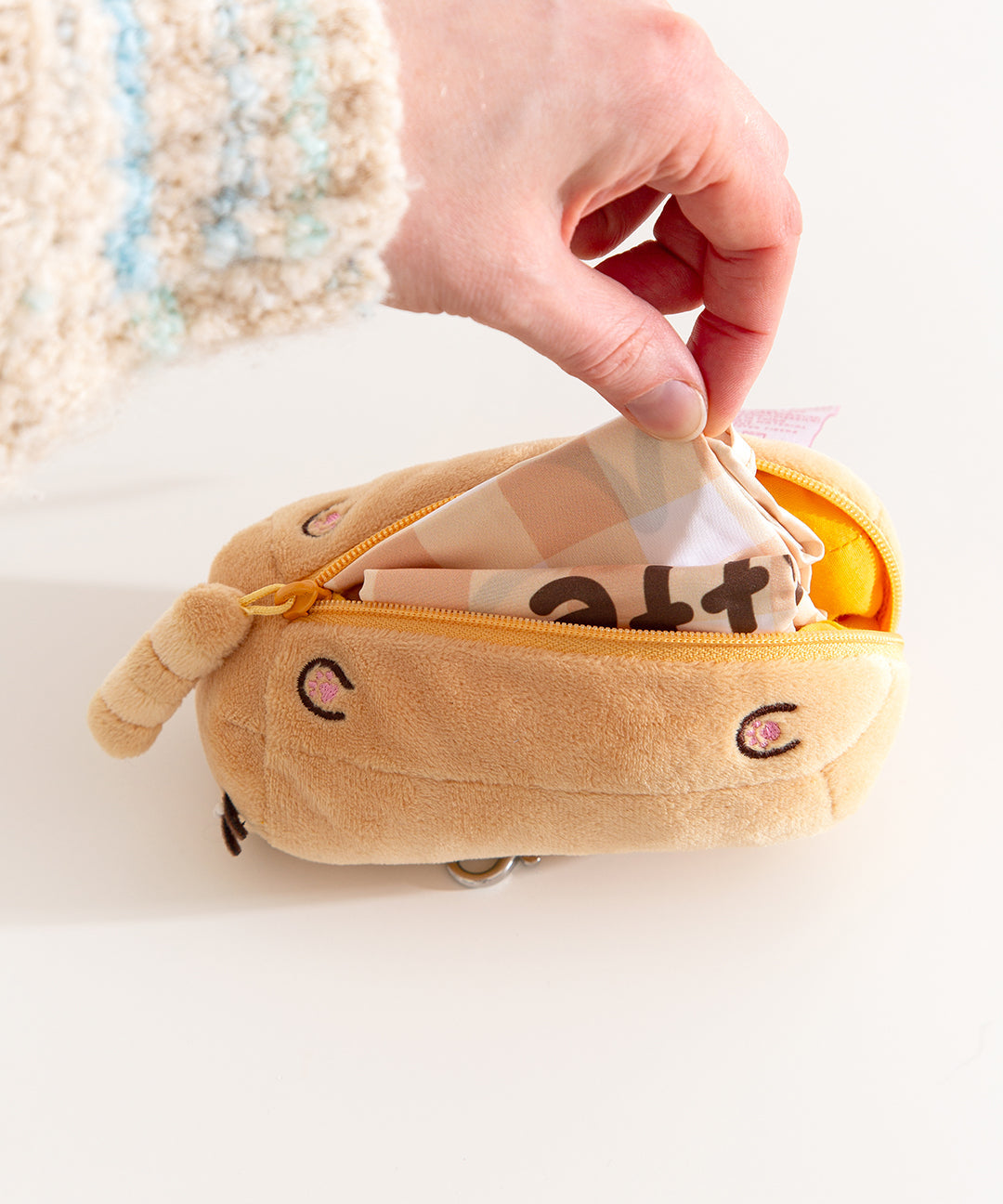 Pusheen Baguette Reusable Bag Keychain Plush - US 2126 - Image 3