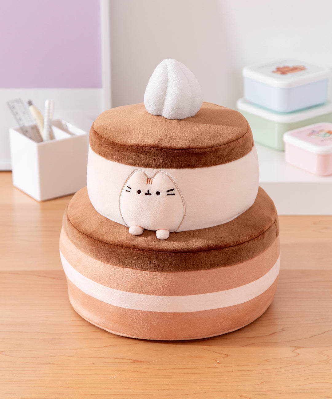 Pusheen Sweets Chocolate Cake Squisheen Plush - US 2029 - Image 3