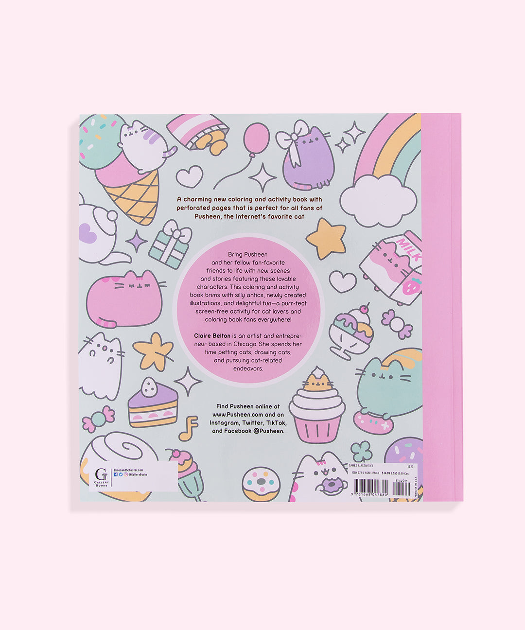 Coloring Cuteness: A Pusheen Coloring & Activity Book - Image 9