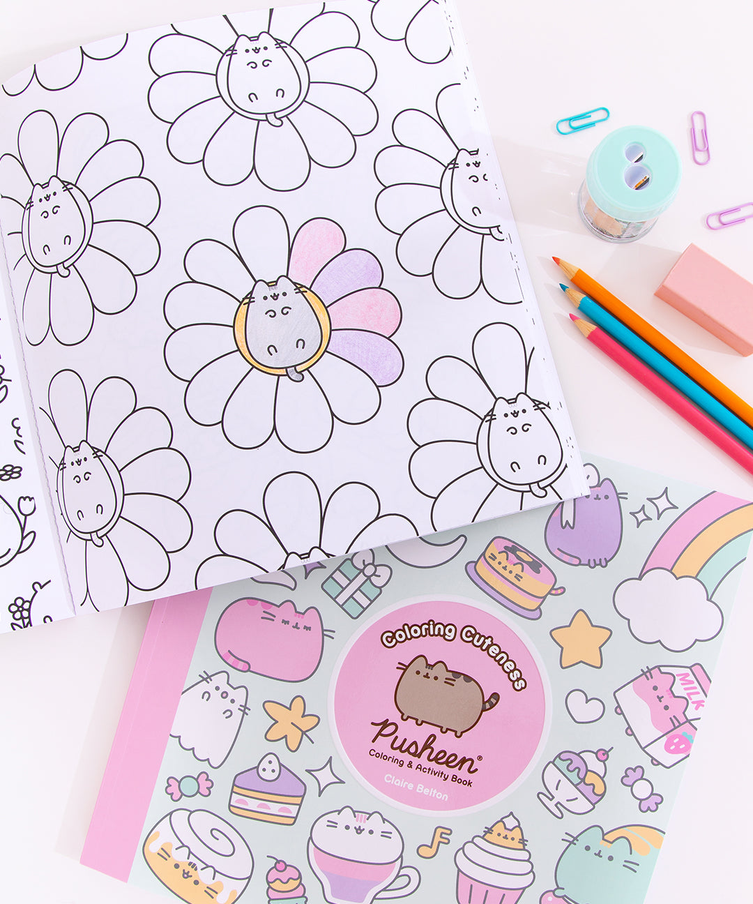 Coloring Cuteness: A Pusheen Coloring & Activity Book - Image 2