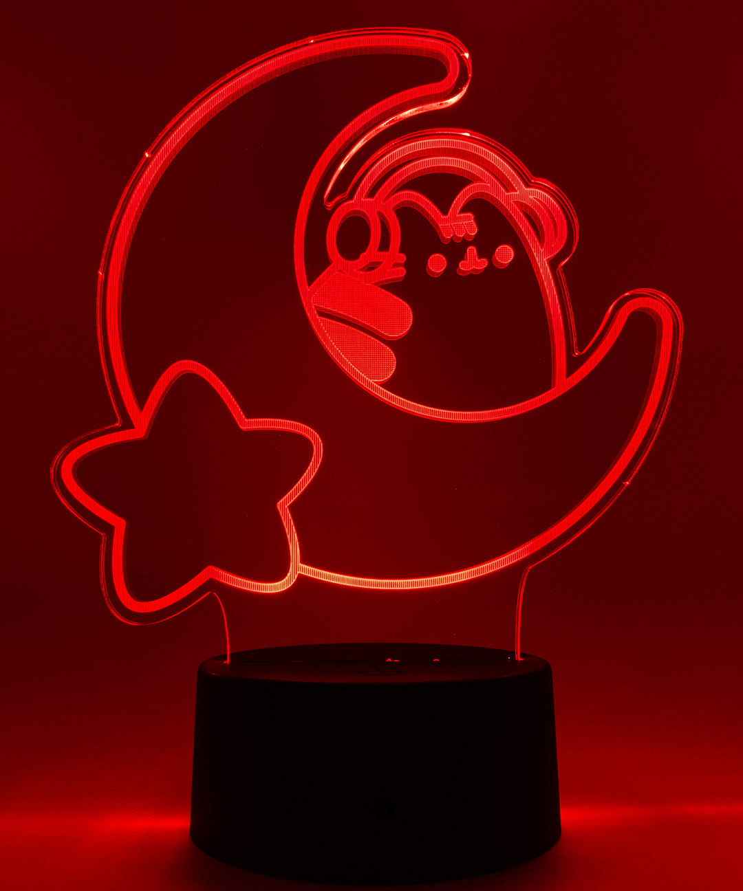 Gamer Pusheen Moon Otaku Lamp - Image 5