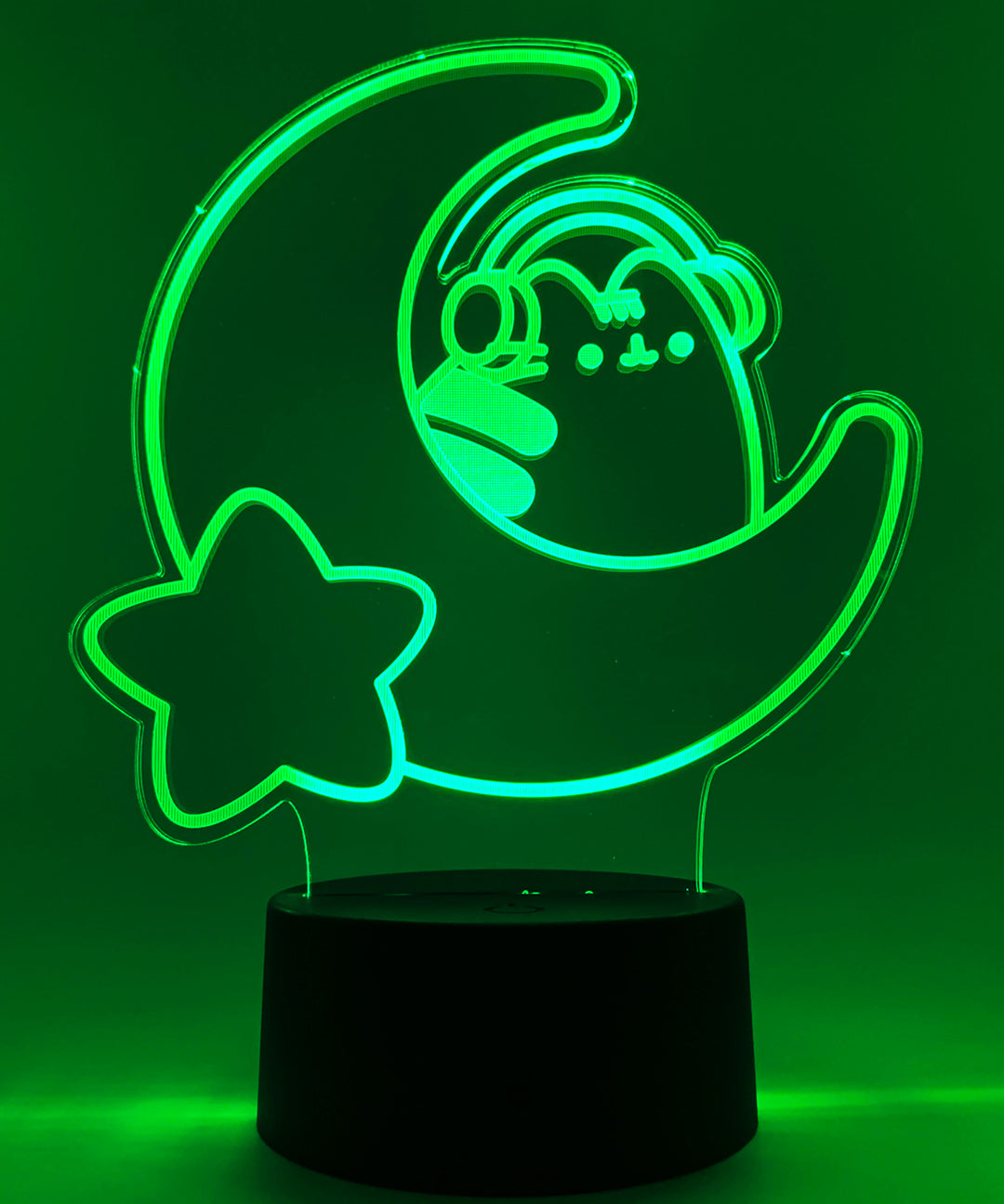 Gamer Pusheen Moon Otaku Lamp - Image 6