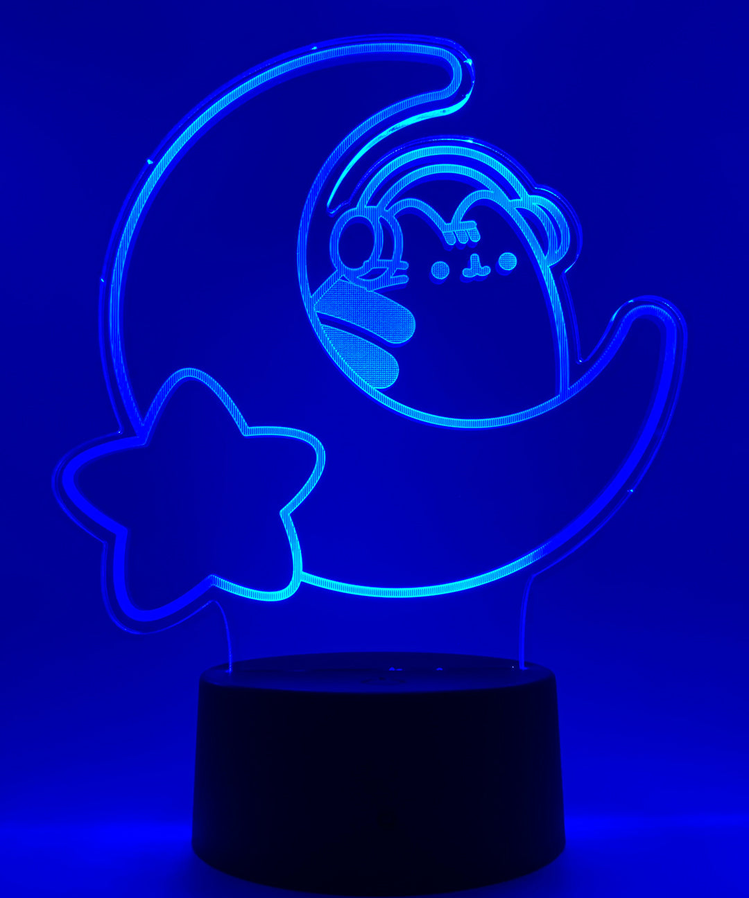 Gamer Pusheen Moon Otaku Lamp - Image 7