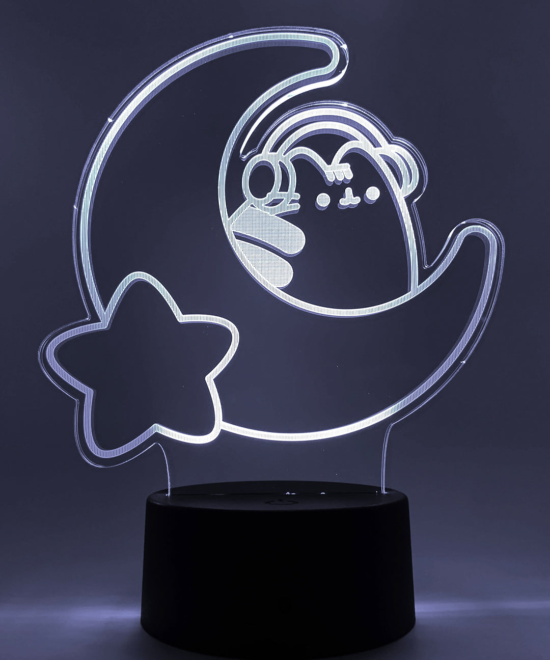 Gamer Pusheen Moon Otaku Lamp - Image 8