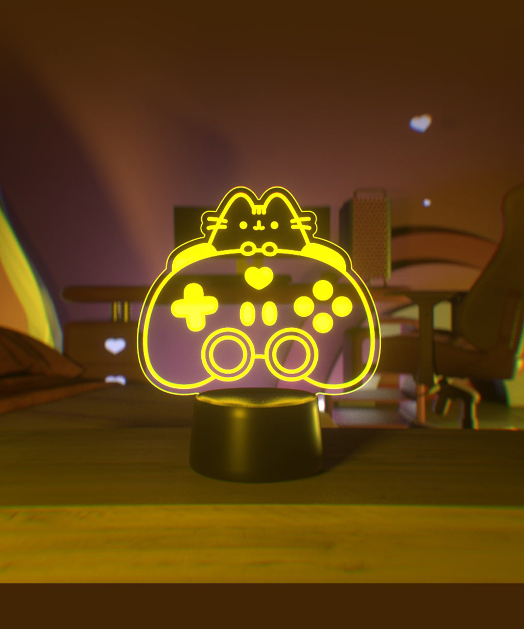 Gamer Pusheen Otaku Lamp - US 9862 - Image 7