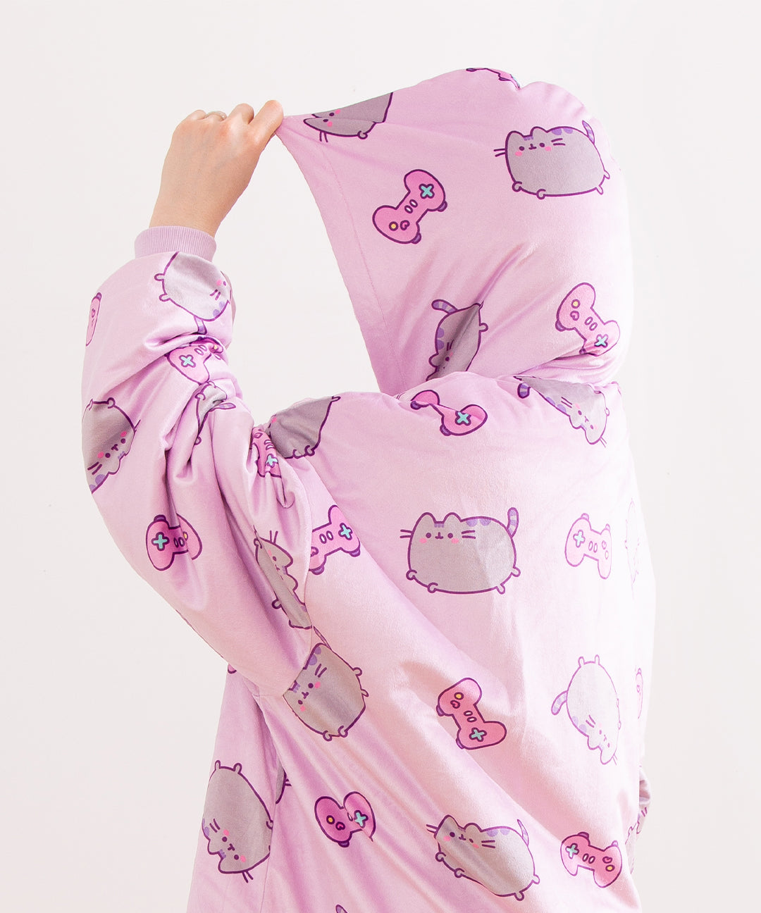 Gamer Pusheen Wearable Blanket Hoodie - Image 2