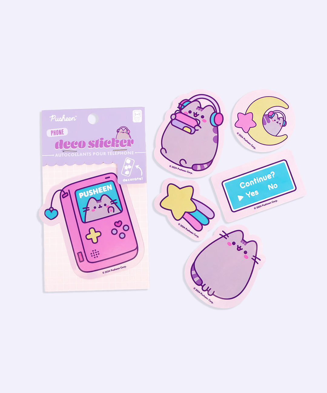 Gaming Pusheen Phone Stickers - US 8600