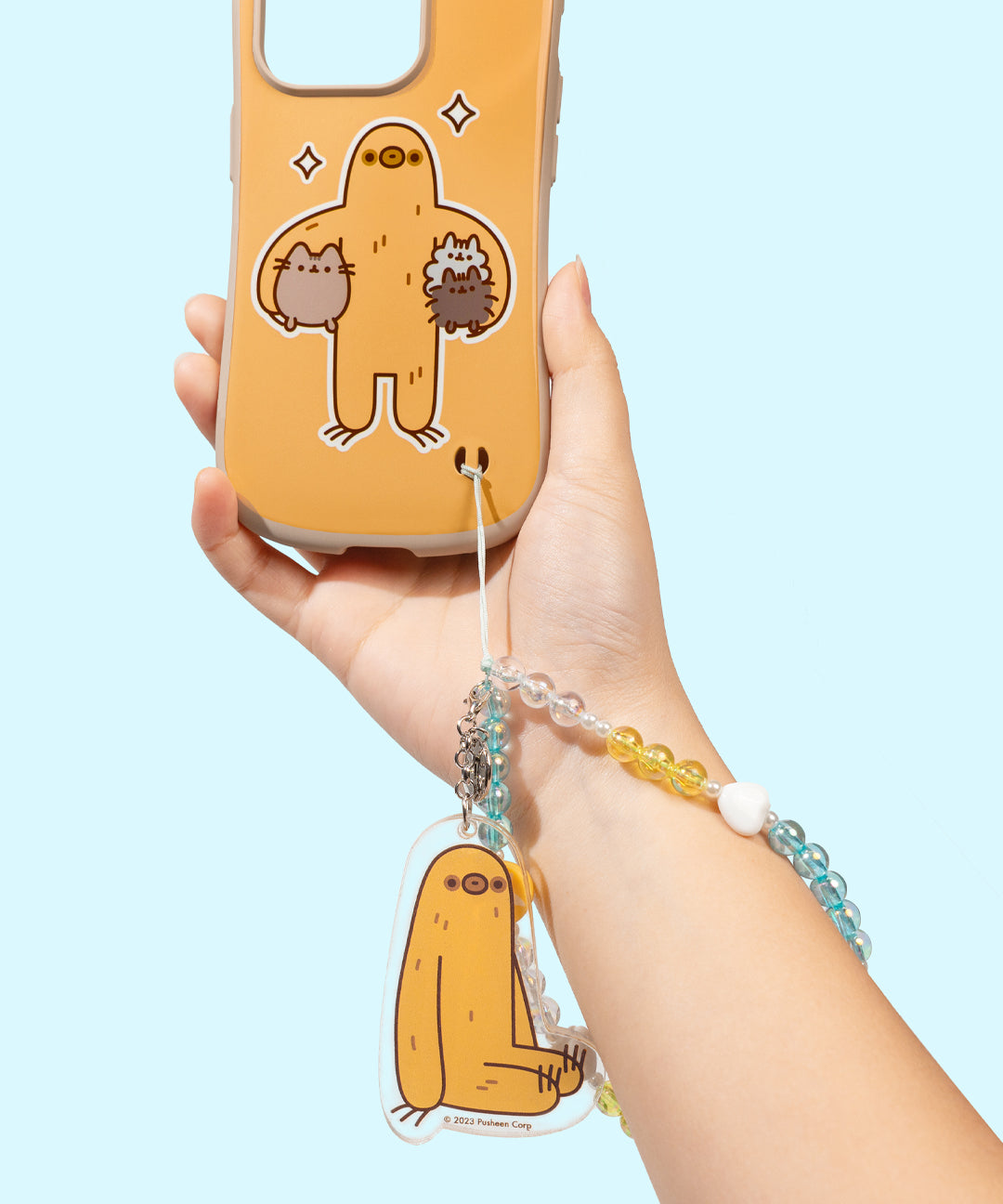 Sloth Beaded Phone Charm - US 6410 - Image 3
