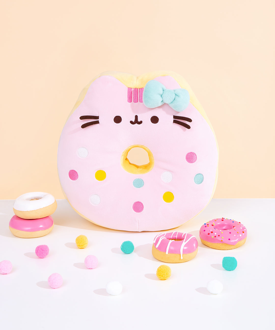 Hello Kitty? x Pusheen? Donut Plush