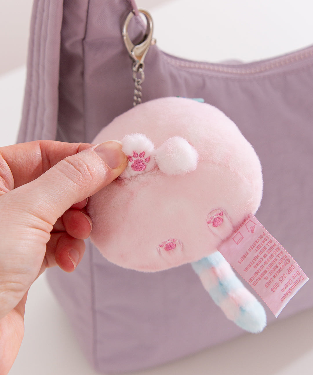 Pink Dreamsheen Bag Charm - US 7842 - Image 6