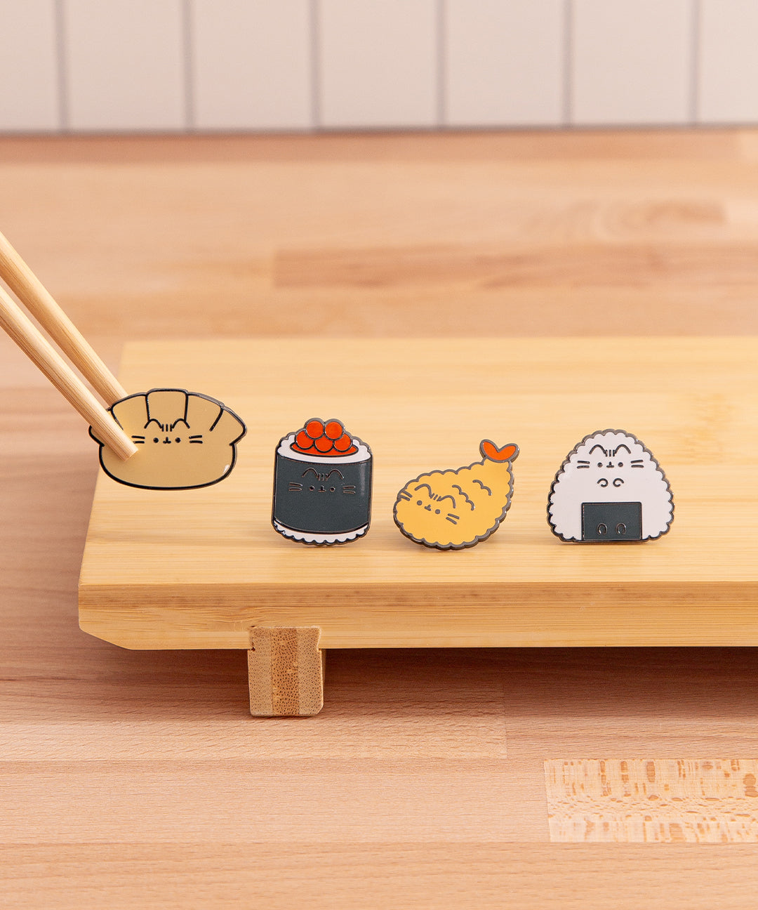 Pusheen Bento Box Pin Set - Image 2