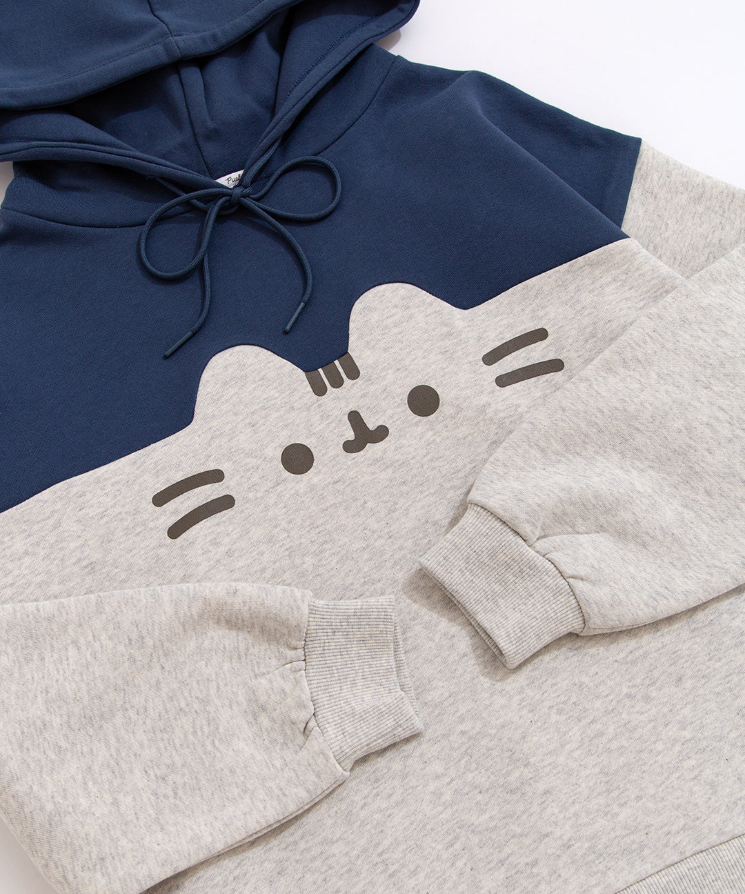 Pusheen Navy Relaxed-Fit Character Hoodie - Image 2
