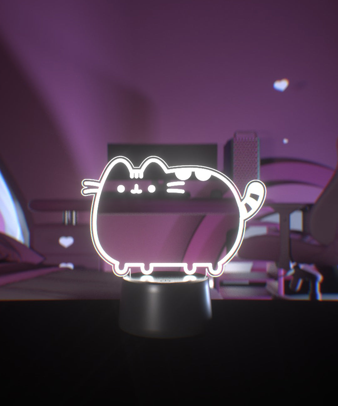 Pusheen Otaku Lamp - Image 5