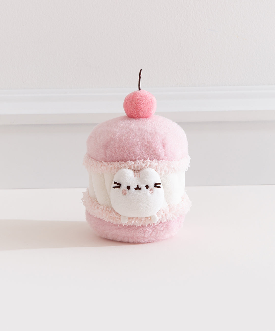 Pusheen Sweets Cherry Macaron Plush 2-pc Environment - US 4110 - Image 6