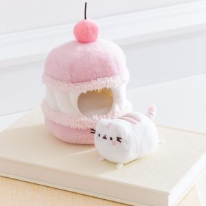 Pusheen Sweets Cherry Macaron Plush 2-pc Environment - US 4110