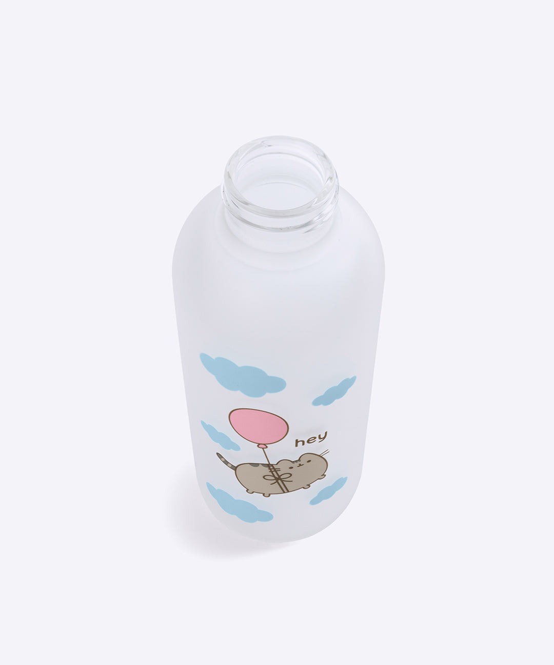 Pusheen Balloons Glass Water Bottle - US 9302 - Image 3