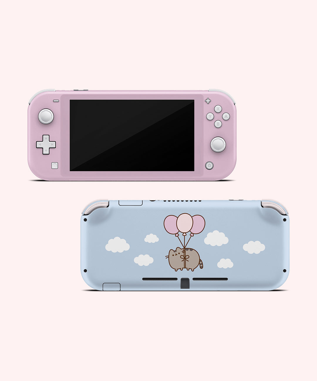 Pusheen Balloons Nintendo Switch Lite Skin - US 7982