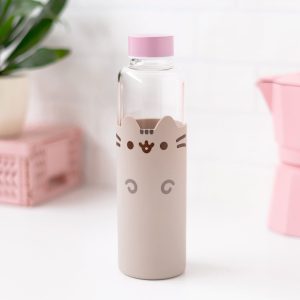 Pusheen Glass Water Bottle - US 7865