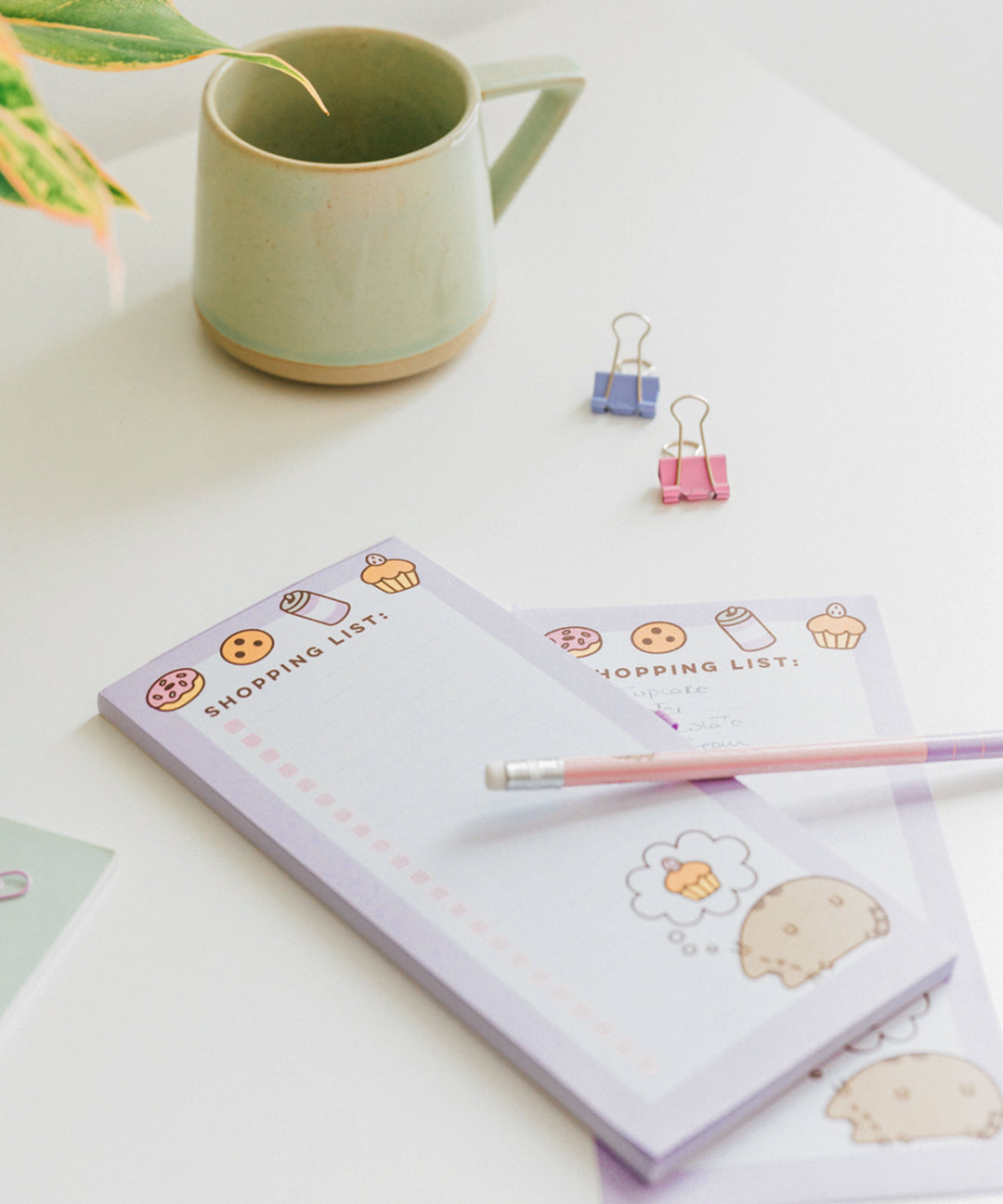 Pusheen Magnetic Shopping List Notepad - US 4031 - Image 5