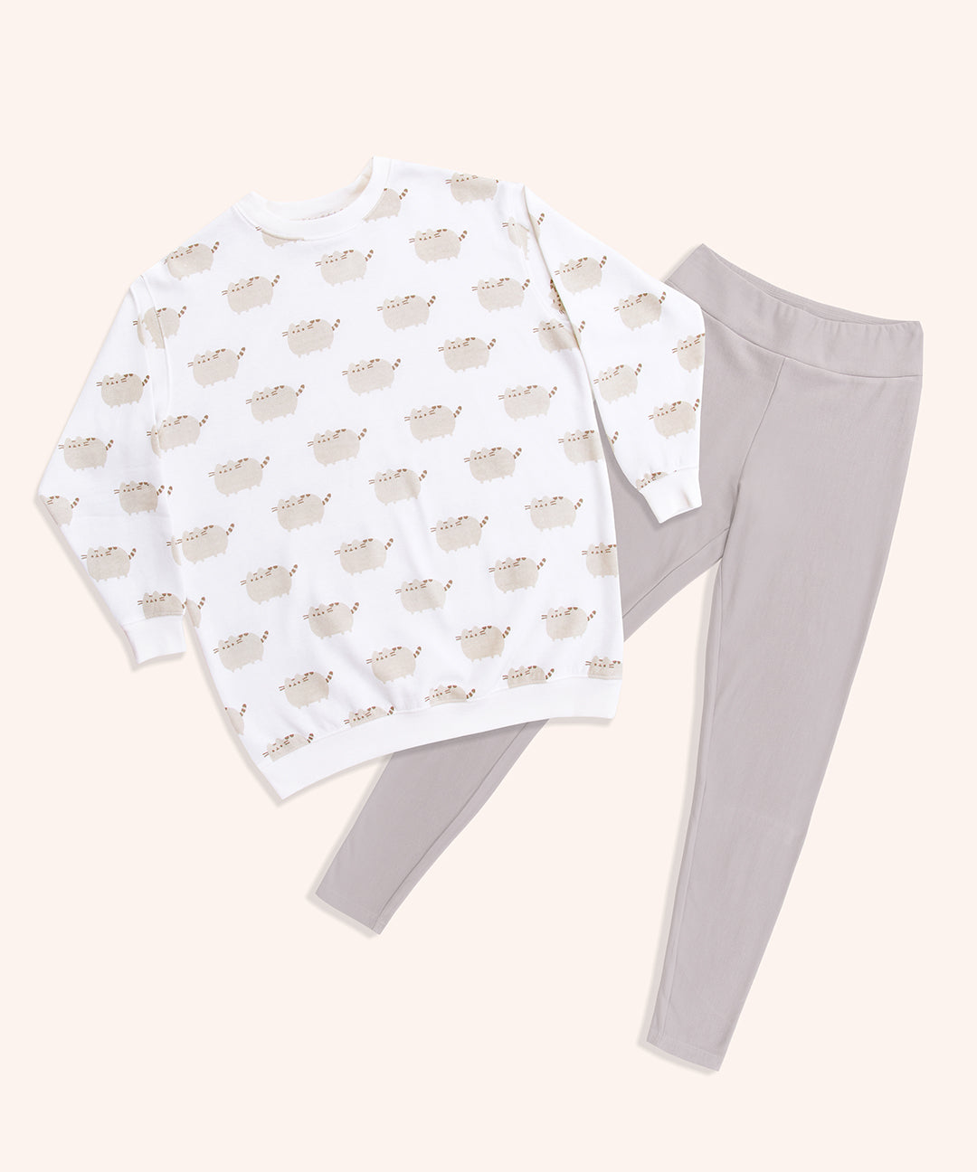 Pusheen Patterned Loungewear Set - Image 3