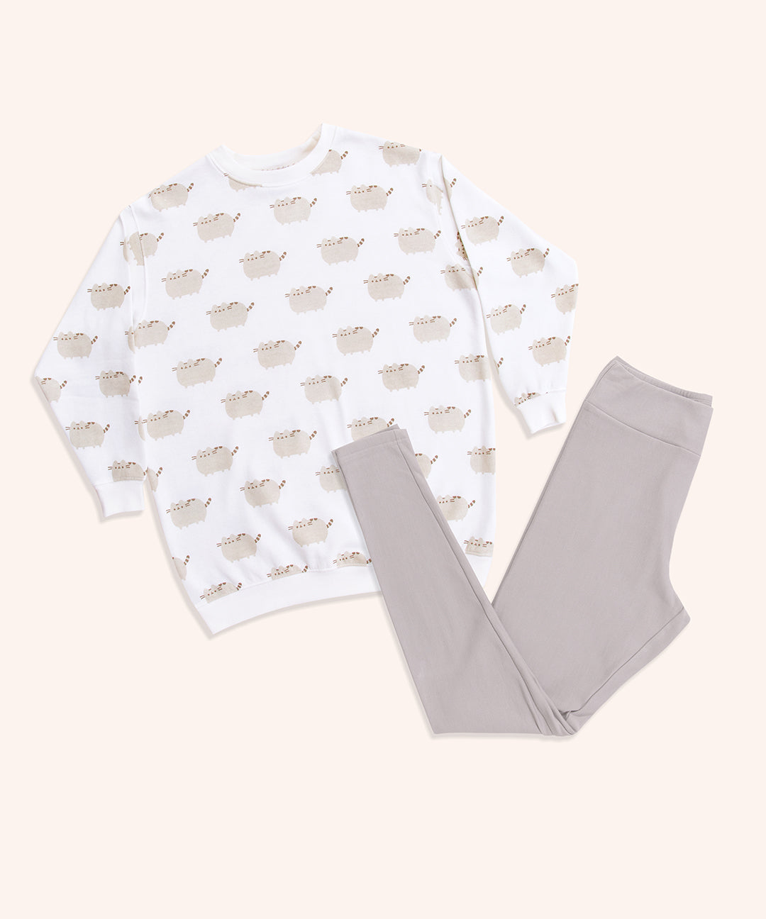 Pusheen Patterned Loungewear Set - Image 2