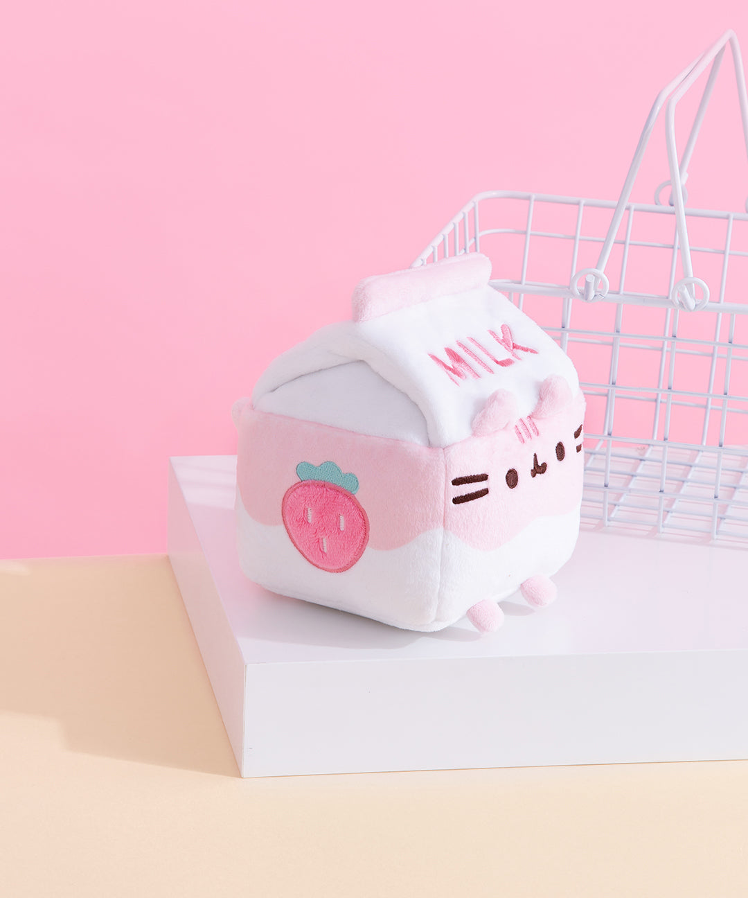 Pusheen Strawberry Milk Sips Plush - US 3429 - Image 2