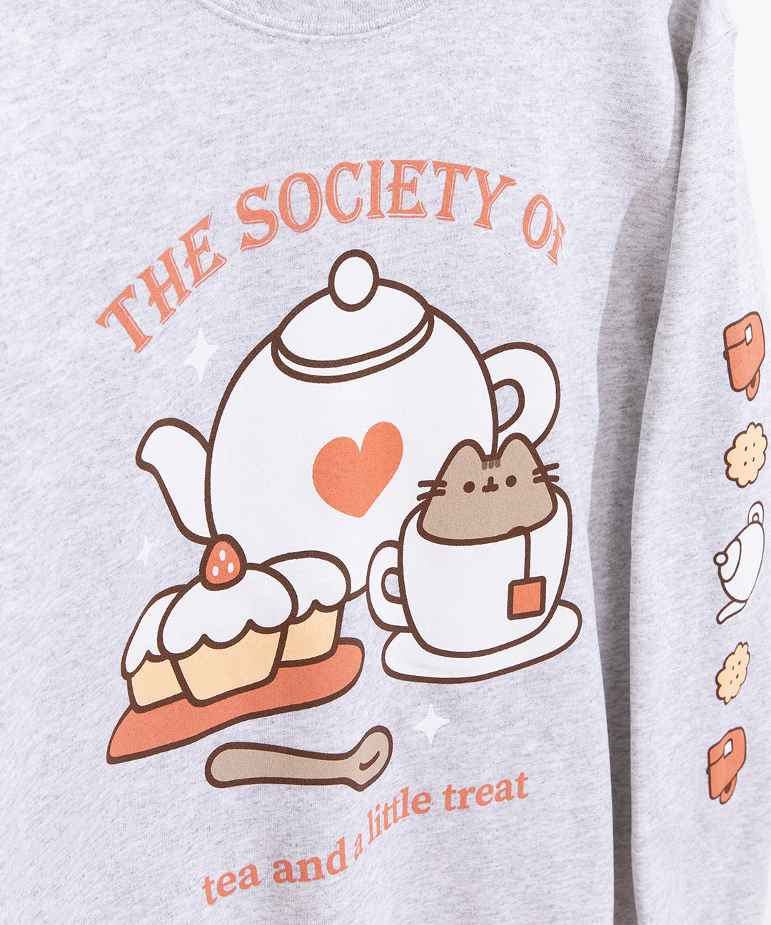 Pusheen Tea Society Unisex Sweatshirt - Image 2