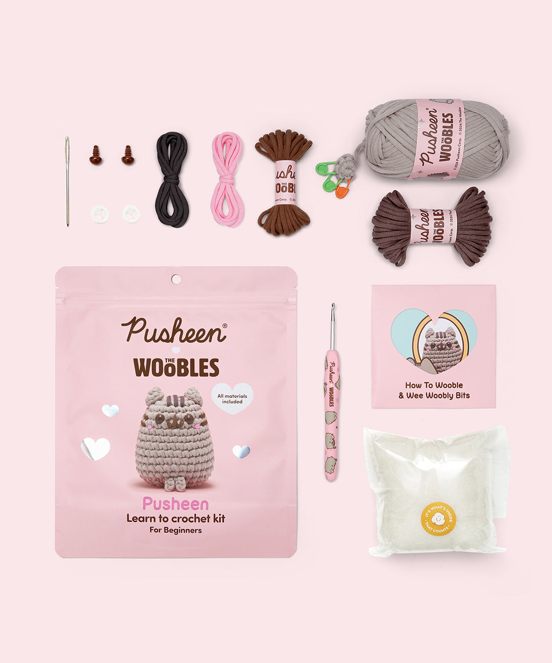 Pusheen x The Woobles Pusheen Crochet Kit - Image 2
