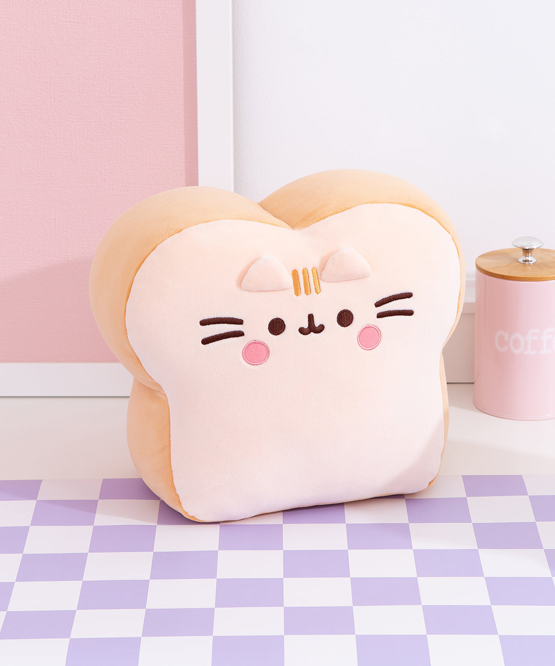 Pusheen's Kitchen White Bread Squisheen Plush - US 2249 - Image 4