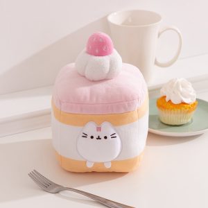 Pusheen Sweets Strawberry Spongecake Squisheen Plush