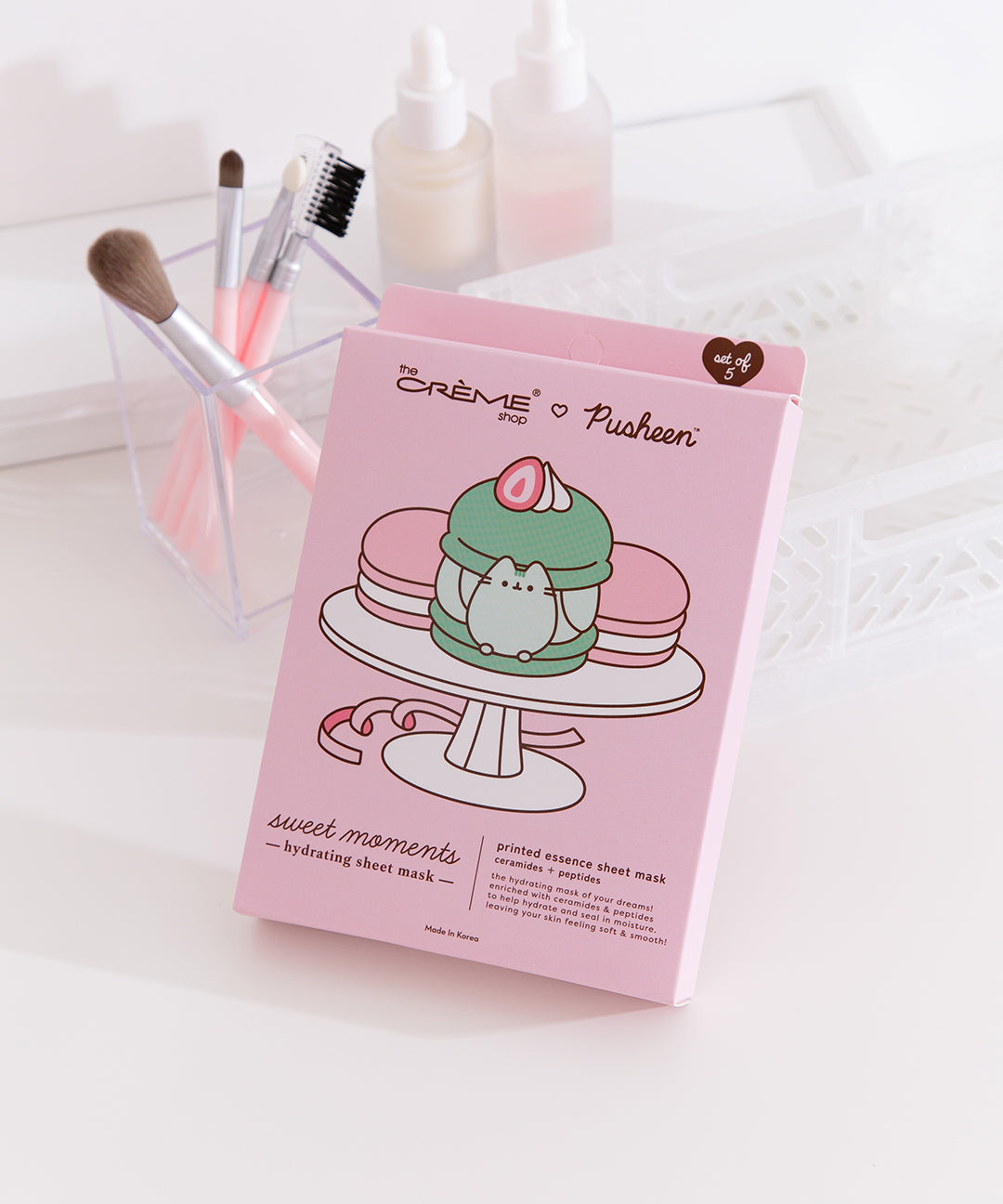 The Cr??me Shop x Pusheen Sweets Sheet Masks - 5-pack - Image 2