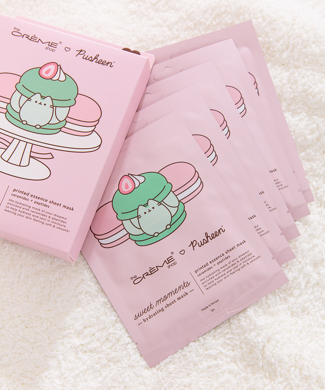 The Cr??me Shop x Pusheen Sweets Sheet Masks - 5-pack