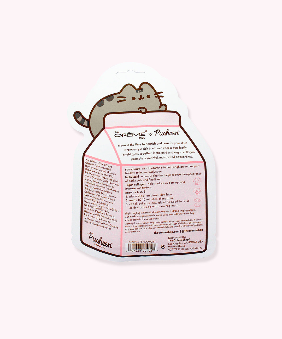 The Cr??me Shop x Pusheen Sheet Masks - 3-pack - US 7291 - Image 3