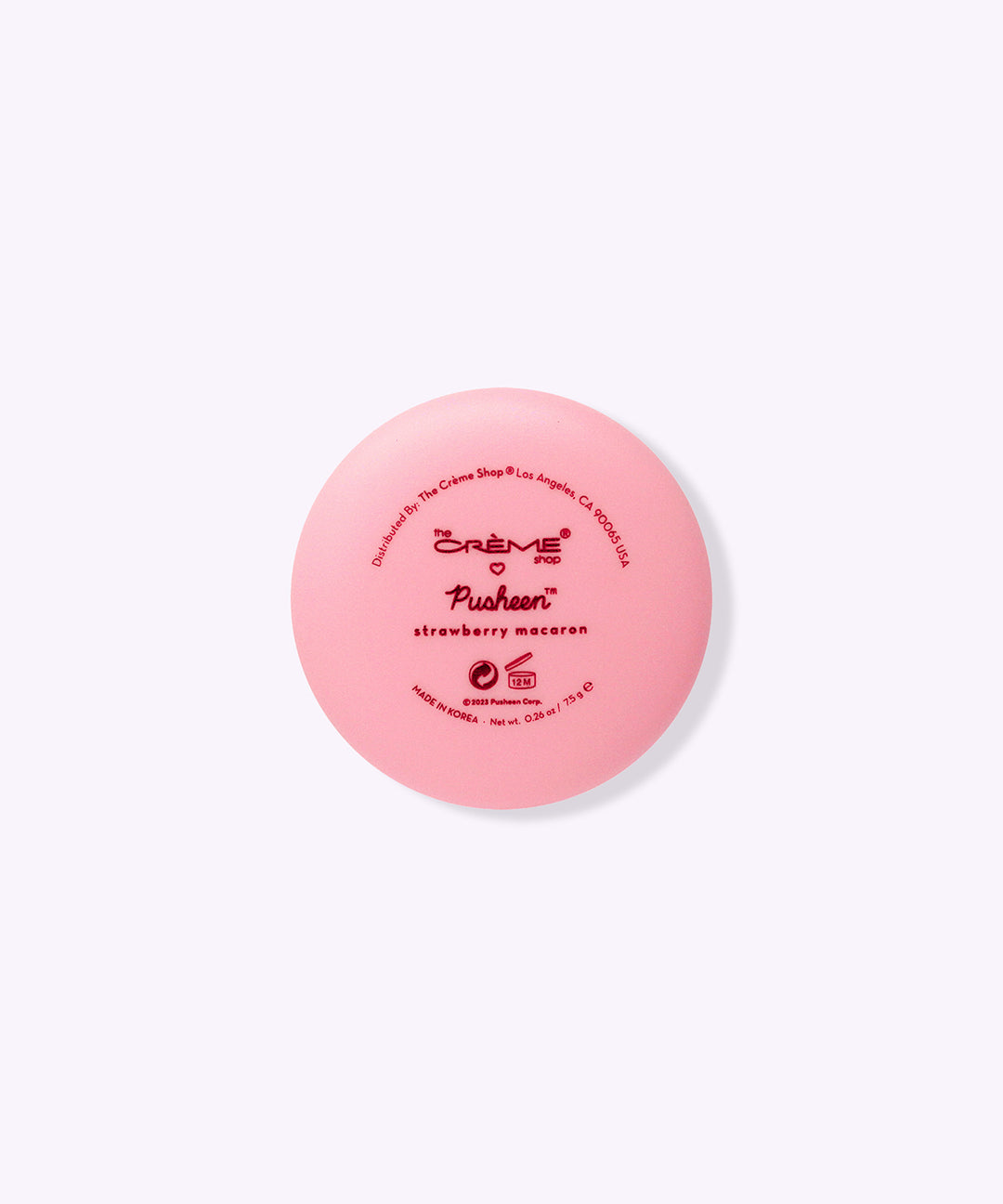 The Cr??me Shop x Pusheen Strawberry Macaron Lip Balm - US 2466 - Image 5