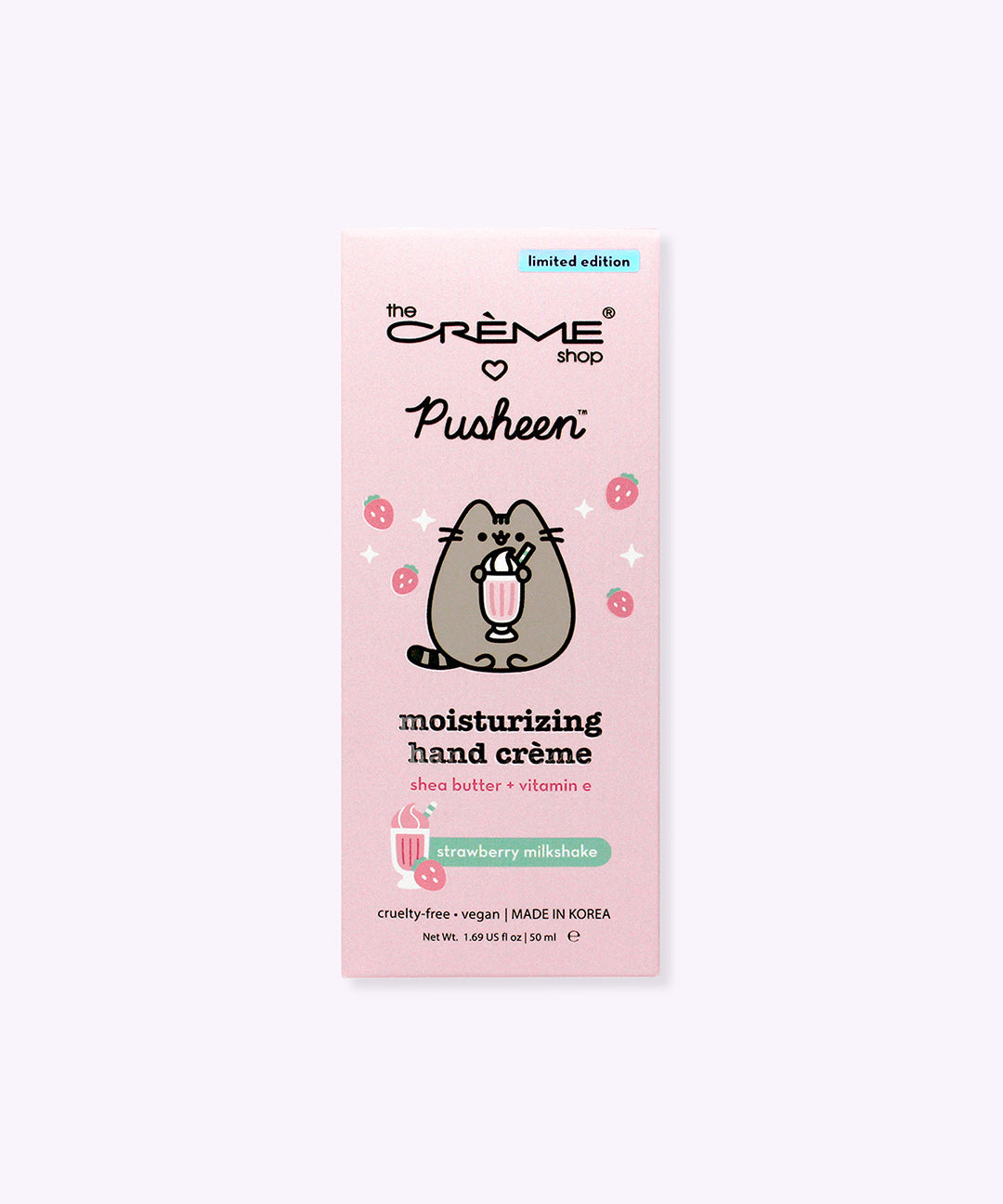 The Cr??me Shop x Pusheen Strawberry Milkshake Hand Cr??me - US 7522 - Image 4